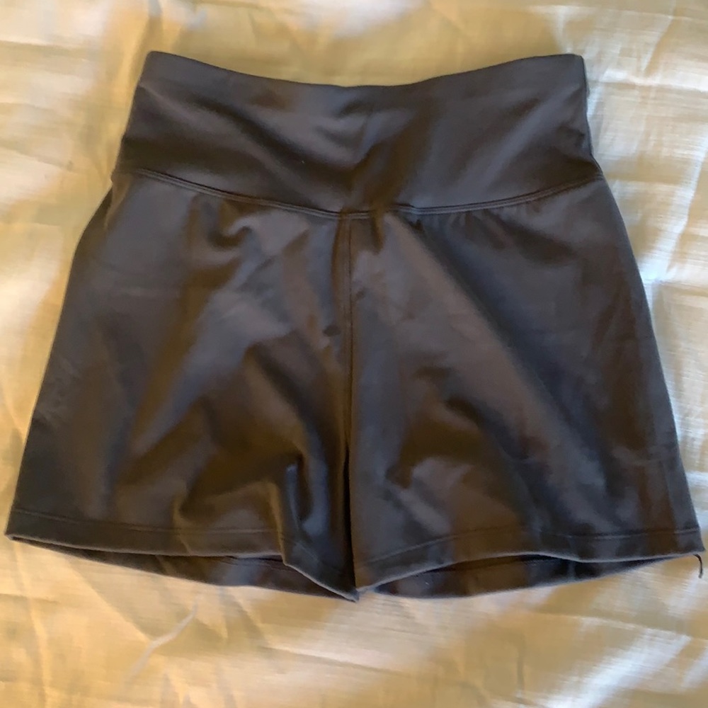 Luga grey biker shorts